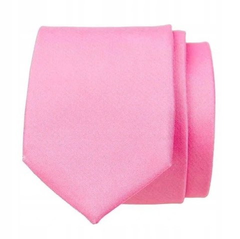 Różowy krawat męski śledź