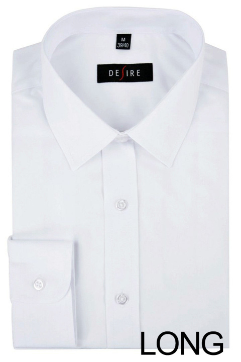 White men's shirt Desire Long