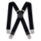 Black men's Victorio trouser braces