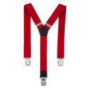 Red men's Victorio trouser braces