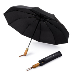 Męski czarny parasol Victorio