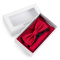 Red bow tie with pillowcase Victorio